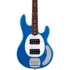 Sterling Sub Series Stingray RAY4 Hh Electric Bass Guitar - Toluca Lake Blue New. Price: $479.99.