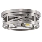 Yansun 10.6 2-LIGHT Semi Flush Mount Ceiling Open. Price: $30.00.