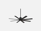 New Open Box Minka-aire Xtreme H2O Indoor/outdoor Ceiling Fan F896-52-CL Black. Price: $319.99.