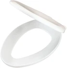 Gerber G0099213 Elongated Closed-front Toilet Seat White New. Price: $45.00.