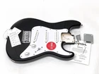 Small Light Fender Mini Squier Short Scale Strat Hardtail Body Electric Guitar Open. Price: $129.99.