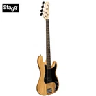Stagg Series Standard Pb 4-STRING Electric Bass Natural SBP-30 New. Price: $239.99.