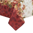 Home Fashions Swaying Leaves Bordered Fall, Seasonal And Holiday Tablecloth, ... New. Price: $18.81.