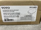 Toto SS124#01 Softclose Elongated Toilet Seat - Cotton Open. Price: $49.99.