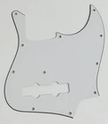 White Pickguard Scratch Plate For Fit Fender Geddy Lee Jazz Bass Guitar New. Price: $18.55.