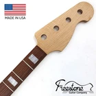 Bass Guitar Neck- Pau Ferro On Curly Maple Style Fits Fender New. Price: $239.00.