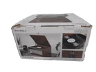 Victrola Century Essential 5-IN-1 Vynal Stream Bluetooth Music Center Walnut.. Open. Price: $105.99.