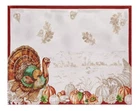 Elrene Holiday Turkey Bordered Fall Placemat 13" X 19" Set Of 4 Brand New. Price: $34.65.