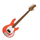 Sterling By Music Man Stingray Short Scale Bass, Roasted Maple, Fiesta Red New. Price: $749.99.