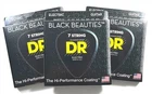 Dr Guitar Strings Electric 7-STRING Sets K3 Black Beauties 9-52 Extra Light New. Price: $41.97.