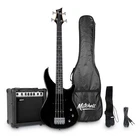 Mitchell MB100 Short-scale Electric Bass Launch Pack Black New. Price: $329.99.