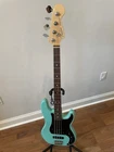 Fender Precision Bass 4-STRING Right-handed Solid Body Seafoam Green Satin Used. Price: $1200.00.