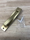 Deltana EP6125U4 Heavy Duty Pocket Door Flush Edge Pull - Brushed Brass Used. Price: $19.90.