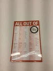 Knock All Out Of A5 Orange Magnetic Fridge Grocery List Notepad New. Price: $9.98.