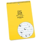 Rite Rain Weatherproof Notebook Yellow 6X9 Top Spiral 100 Pages New. Price: $19.99.