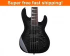 Jackson Concert Bass JS3VQ Electric Guitar- Transparent Black -new. Price: $559.99.