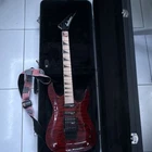 Jackson Red Solid-body Electric Guitar 6-STRING Right-handed W/ Hard Case Used. Price: $250.00.