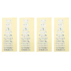 4SET Yootones Guitar Fingerboard Sticker Professional Folk Inlay Decal Ultra Thi New. Price: $15.54.