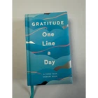 Chronicle Books Gratitude One Line Day Journal Blue Three Year Memory New. Price: $9.99.
