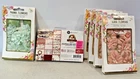 Prima Marketing Christmas Scrapbook Lot Journaling Note Cards Flowers Used. Price: $12.99.