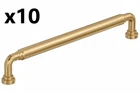 X Coble 8-13/16 In. (224MM) Center-to-center Champagne Bronze Arch Cabinet Pul Open. Price: $73.91.