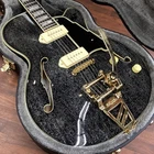 Dangelico Excel 59 Shield Tremolo Black Dog Used Electric Guitar. Price: $1444.21.