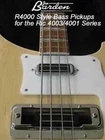 Jbe Pickups (joe Barden) R4000 For Rickenbacker 4001/4003 Bass New. Price: $299.95.