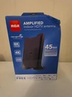 Rca Amplified Indoor Hdtv Antenna 1080 4K 8K Compatible 45 Mile Range Open. Price: $13.99.