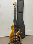 Cort Artisan Series A5 Plus Sc String Bass Guitar - Amber Open Pore New. Price: $1199.99.