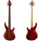 Yamaha TRBX605FM 5-STRING Bass Guitar With Flame Maple Top Caramel Brown New. Price: $779.99.