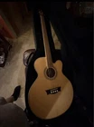 Dean Eab Acoustic 4-STRING Bass And Gator Case Used. Price: $249.99.