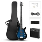 Ktaxon Kib Electric Guitar 44 Inch Basswood Pickups With 20W Amp New. Price: $97.89.