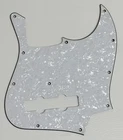 White Pearl Pickguard Scratch Plate For Fit Fender Geddy Lee Jazz Bass Guitar New. Price: $18.55.