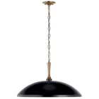 Kichler Delarosa 24" 1 Light Pendant, Black/champagne Bronze - 52637BK New. Price: $454.99.