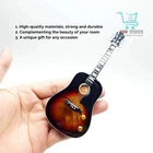 2 Pcs Miniature Acoustic Guitar Sunburst 1:6 Scale Music Decor Gift New. Price: $39.00.