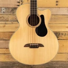 Alvarez AB60CE Artist Acoustic-electric Bass Guitar Natural Open. Price: $600.00.