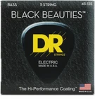 Dr Strings BKB5-45 Black Beauties Coated 5-STRING Bass Medium 45-125 New. Price: $39.99.