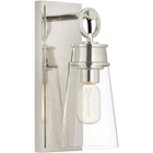 Z-lite 2300-1SS-PN Wentworth Wall Sconce Polished Nickel New. Price: $93.80.