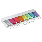 Key Rack With Tags Assorted Colors 1 Pack 60580 New. Price: $15.56.
