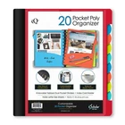 Ischolar 20 Pocket Folder With Zipper Pouch, Color May Vary (34906) Assorted New. Price: $21.44.