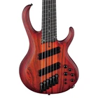 Used Ibanez BTB866MSBRF Bass Workshop 6-STR Brown Topaz Burst Flat. Price: $1399.99.