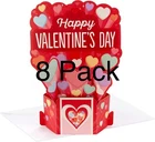 Hallmark Paper Wonder Hearts Valentines Day Pop Up Cards & Envelopes 8 Pack New. Price: $7.99.