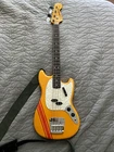 Fender Mustang Bass 4-STRING Solid Body Right-handed Orange W/ Gig Bag Strap Used. Price: $780.00.