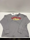 Nfl Kansas City Chiefs Women's Gray Long Sleeve French Terry Crew Sweatshirt Open. Price: $21.99.