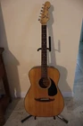 Fender Avalon Natural Vintage Acoustic Guitar-with Hard Case Shown Used. Price: $295.00.