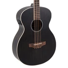 Ovation Applause AEB96-5E Jumbo Acoustic-electric Bass Guitar Black Matte New. Price: $349.99.