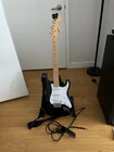 Squier Affinity Series Stratocaster Guitar Black Cable And Strap Included Used. Price: $219.00.