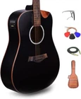 Kadence Acoustic Electric Guitar - Slowhand Premium SH04 Black New. Price: $201.99.