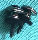 Dean Bass Guitar Original Cosmo Black Chrome Strap Buttons Used. Price: $9.99.