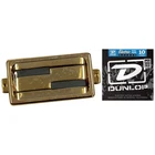 Lace Alumitone Humbucker Pickup - Gold Ring W/ Dunlop DEN1052 Electric Guitar St New. Price: $165.00.